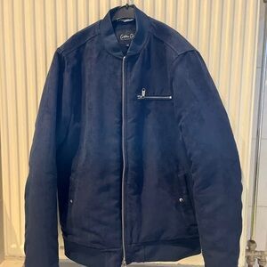 Intro. Men's Navy Bomber Jacket